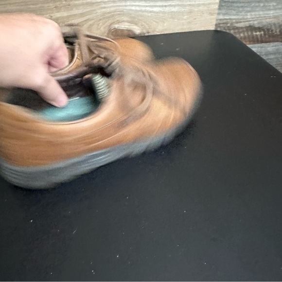 Mephisto Rush Brown "Desert" Womens Leather Lace-up Walking Shoes size 7.5 - Picture 3 of 8